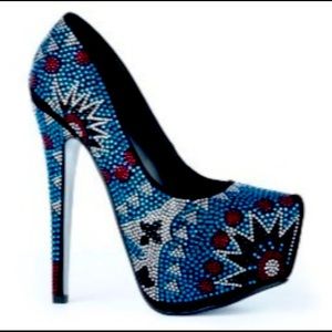 Herstyle size 10 bling stiletto heels